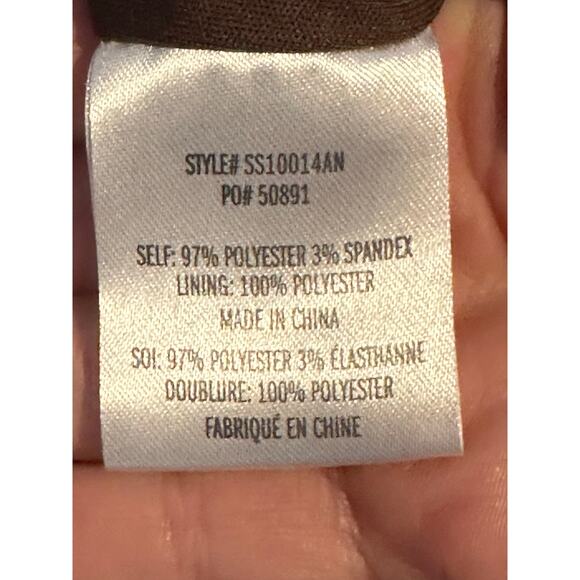 Anthropologie Eva Franco Flounced Midi Skirt size 4 ruffles career bold luxury - Picture 6 of 8